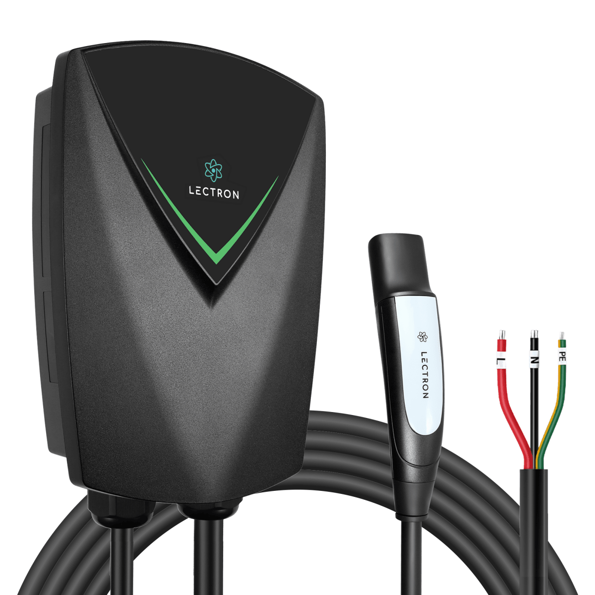 Lectron NEXUS Level 2 Tesla (NACS) Home Charger, 48A Hardwired